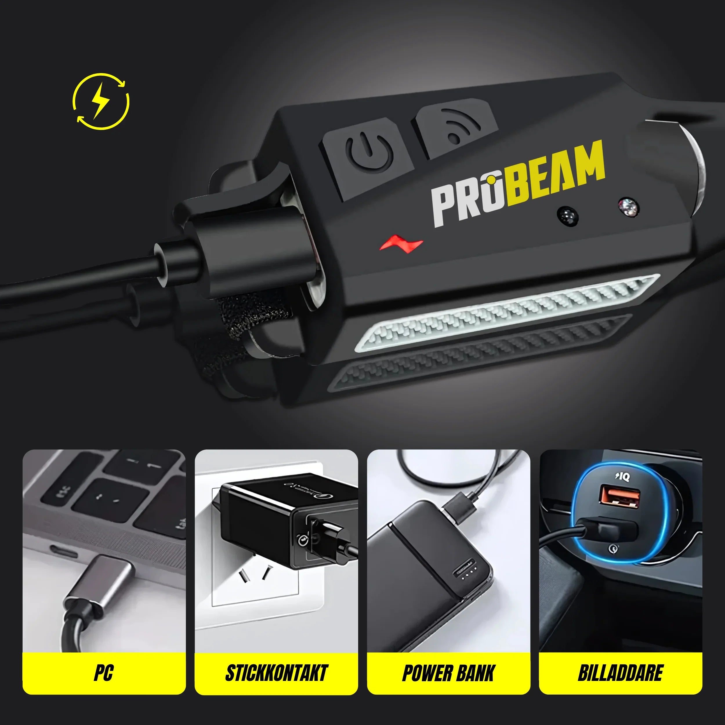 2x Probeam Pannlampa